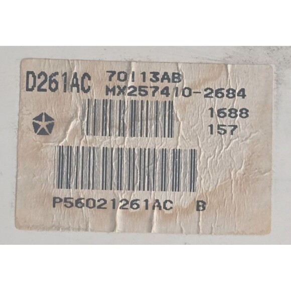 OEM 1998 Dodge Durango Speedometer Tachometer Instrument Cluster P56021261AC - Picture 2 of 5